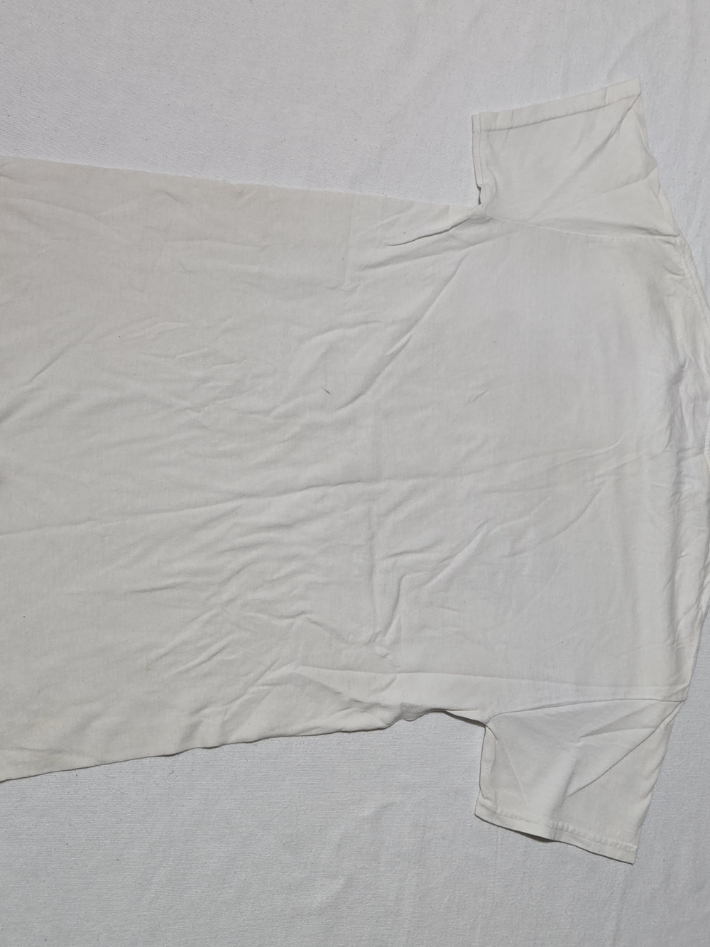 White Tee with Orange and Yellow 'Fungus Freak' Graphic - Picture 4 of 4